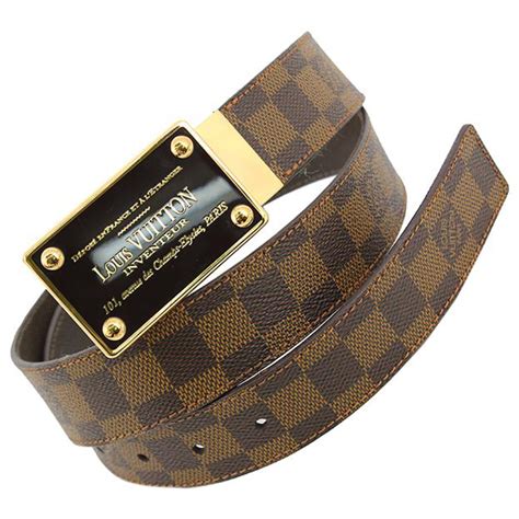 lv vuitton belt|louis vuitton belt men's.